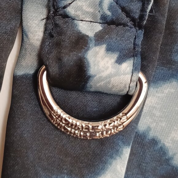 Women's Michael Kors Blue Tie Dye Blouse Size Small - Picture 7 of 9